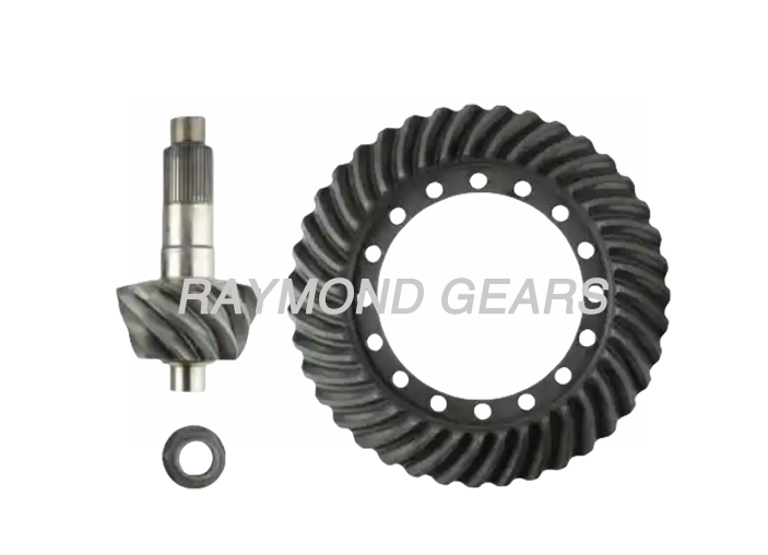 127267 - GEAR SET, RING & PINION GEAR, CWP - RG SPARE PART FOR EATON DS341, 401, 402-P, 451-P, FRONT, 3.70 RATIO, 37T/10T